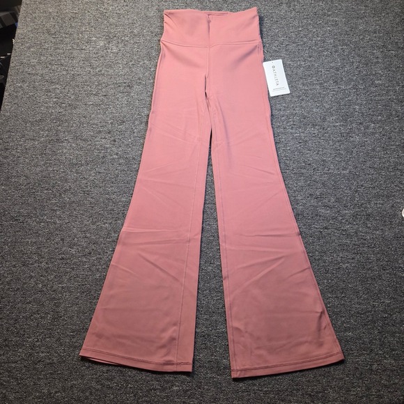 Athleta Pants - Athleta‎ Elation Flare Pant Womens XS Pink High Waist Yoga Athleisure NWT
